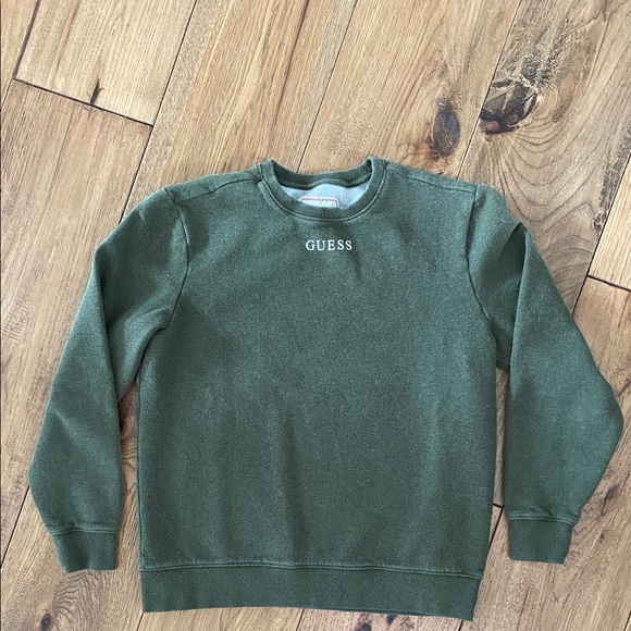 Mens Green Guess sweater. XS - Picture 2 of 4